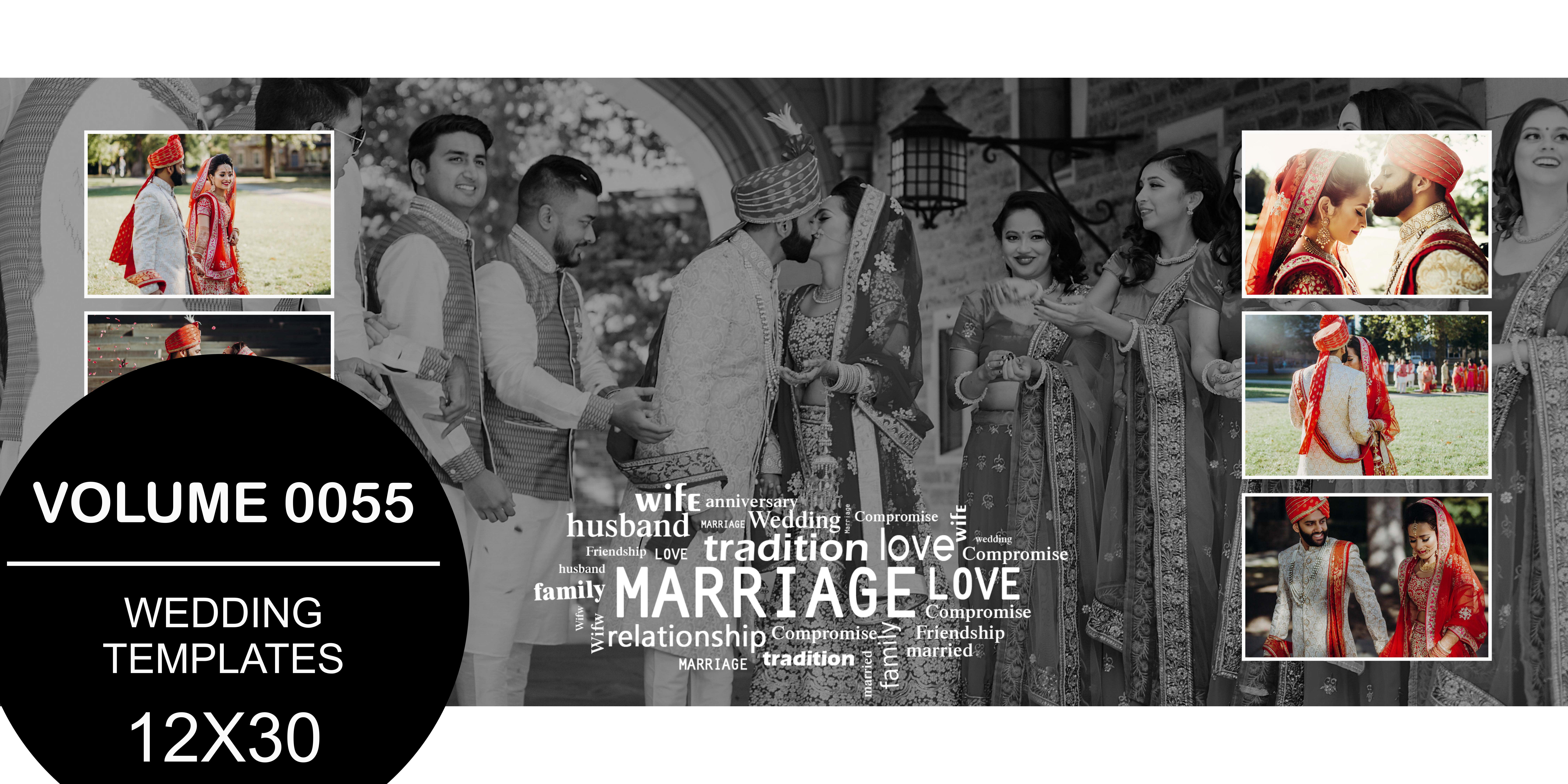 Wedding Templates 12X30 - 0055